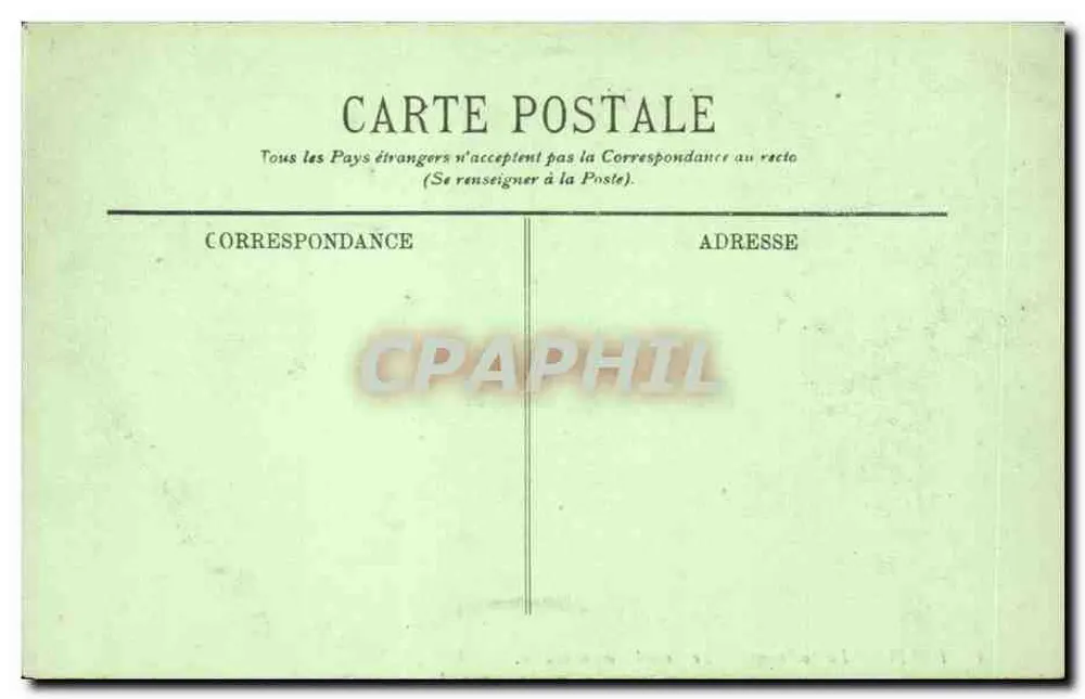 Paris — La Sorbonne — Der Große Saal — LL. — n° 588 - Rückseite