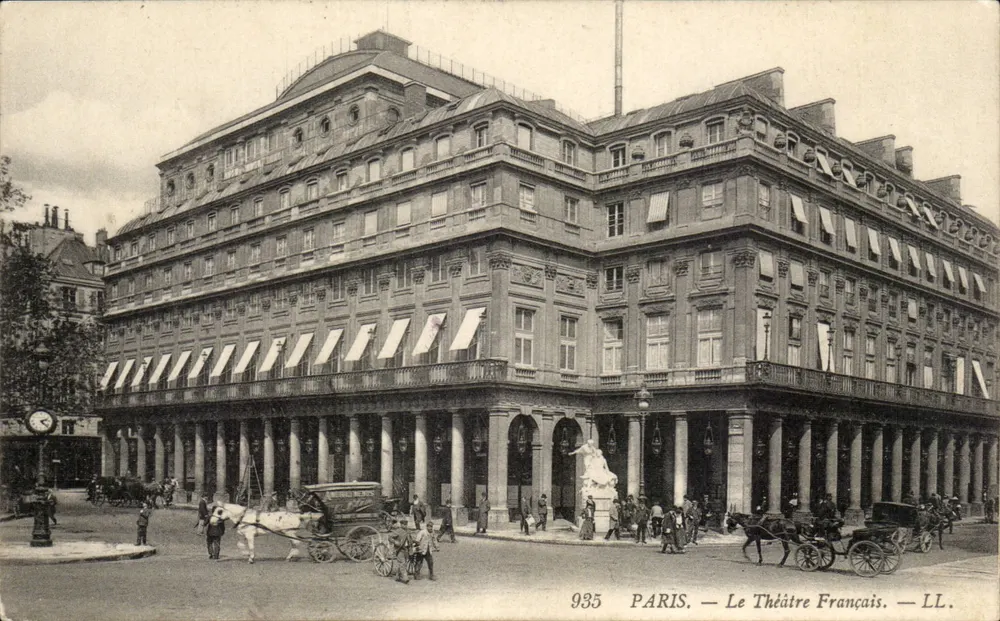 Paris — O Teatro Francês — LL. — n° 935 - Frente