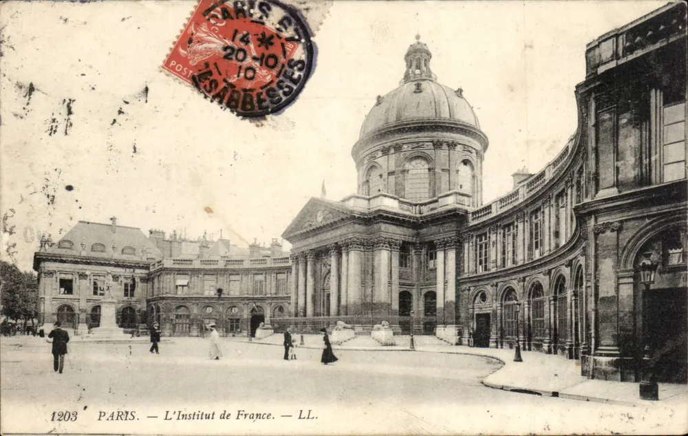 Paris — O Instituto da França — LL. n° 1203 - Frente
