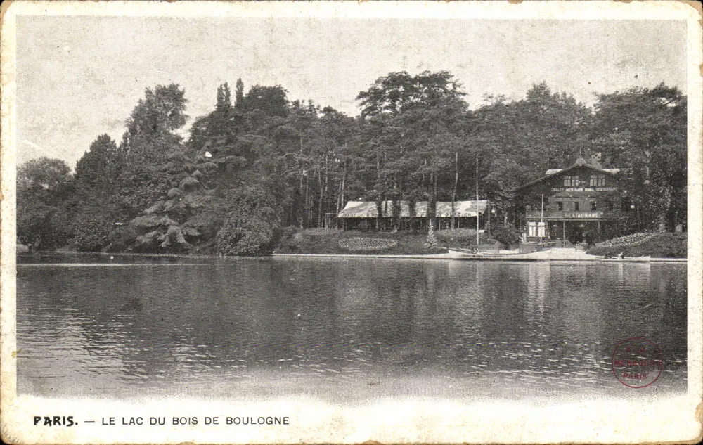 Paris — See des Bois de Boulogne — Restaurant - Vorderseite