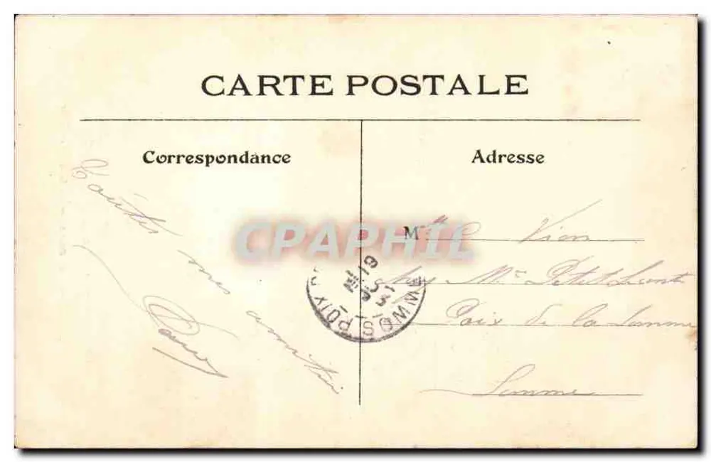 Das Heilige Herz — Paris — C.J. & Cie, Angoulême - Rückseite