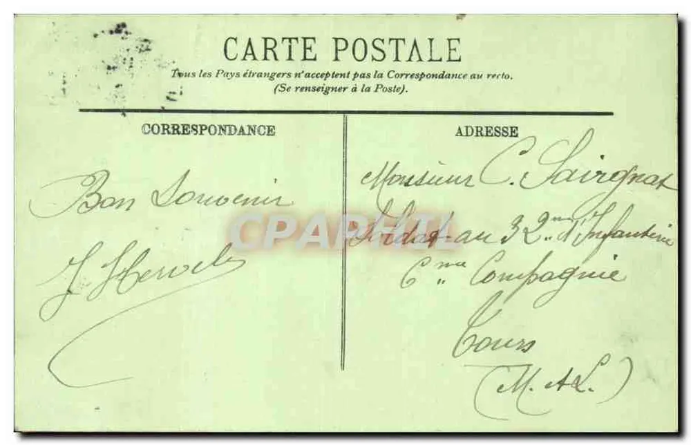 Paris — Alt-Montmartre. Die Treppe der Rue de la Bârre — Affiches & Co. n°1196 - Rückseite