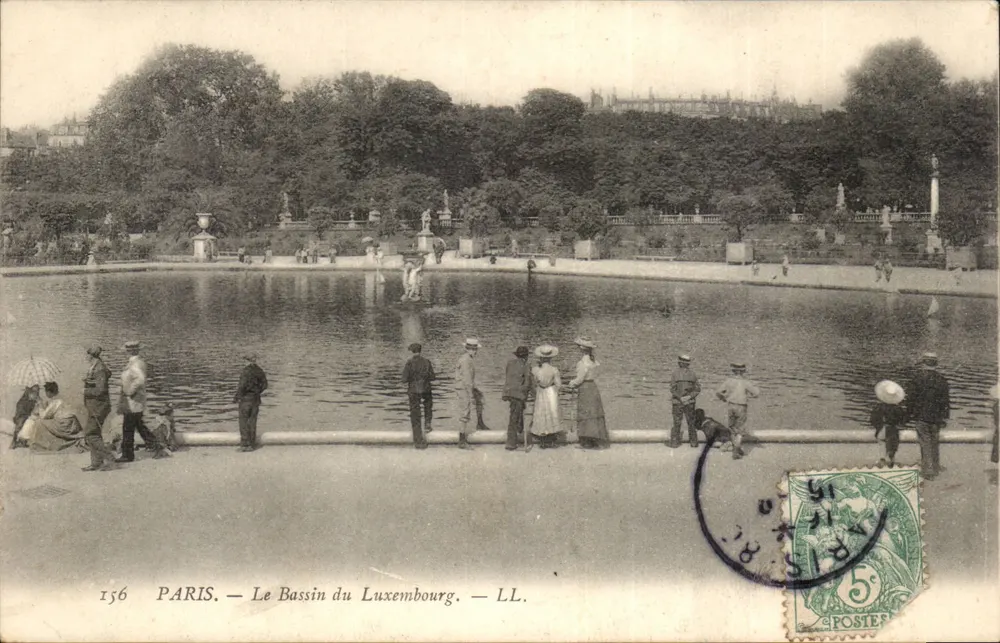 Paris — Der Luxembourg-See — LL. — n° 156 - Vorderseite