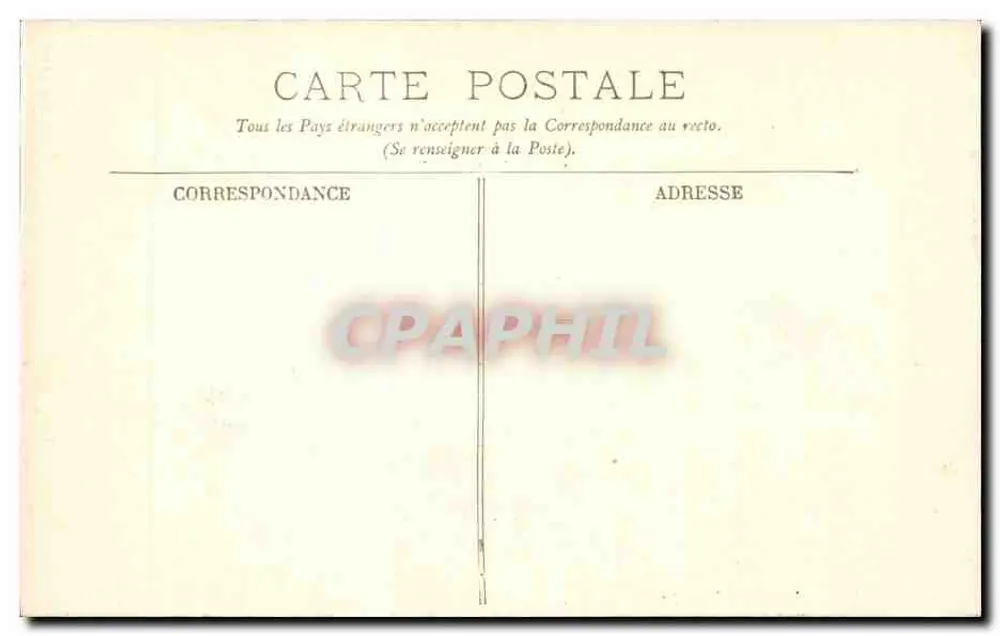 Parijs — Algemene uitzicht op het Louvre — LL. n°19 - Achterkant