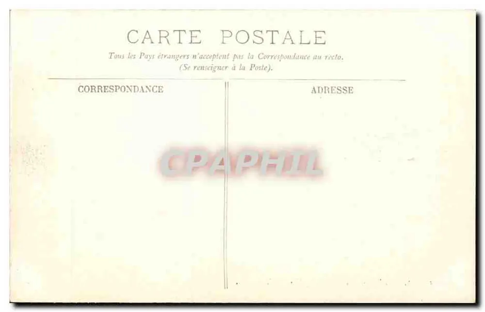 Paris — O Arco do Triunfo do Carrousel — LL. — n°45 - Verso