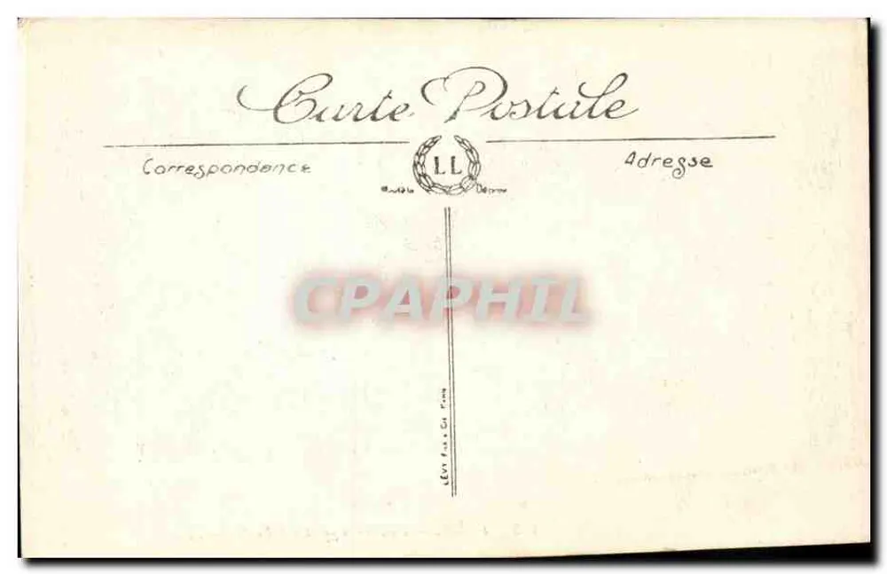 Paris — Panorama dos Oito Pontes — LL, n° 128 - Verso