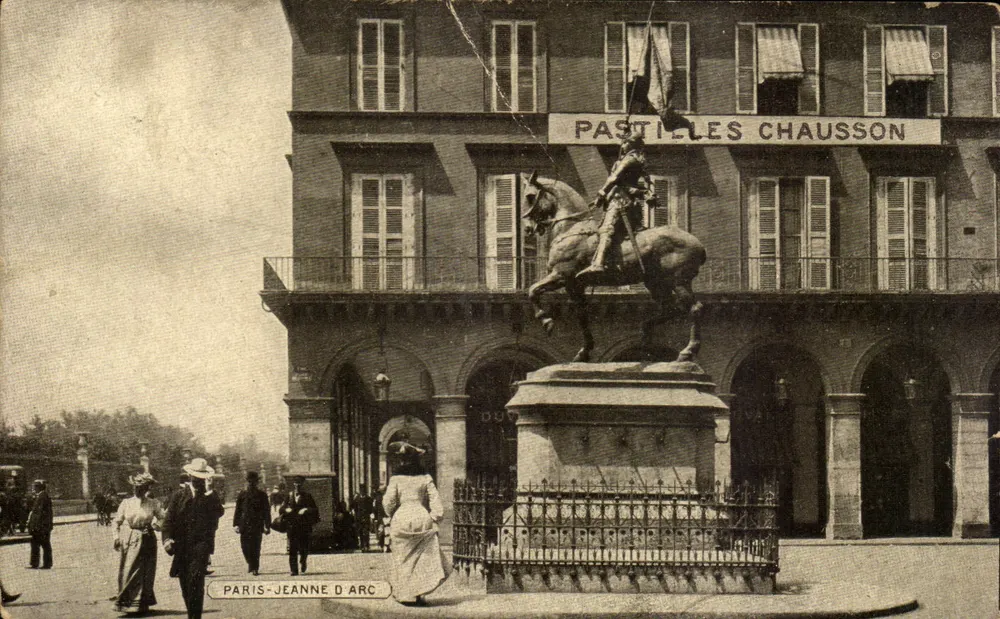 Paris - Jeanne d'Arc — Reitstatue — Verlag VO-LOW ANVERS - Vorderseite