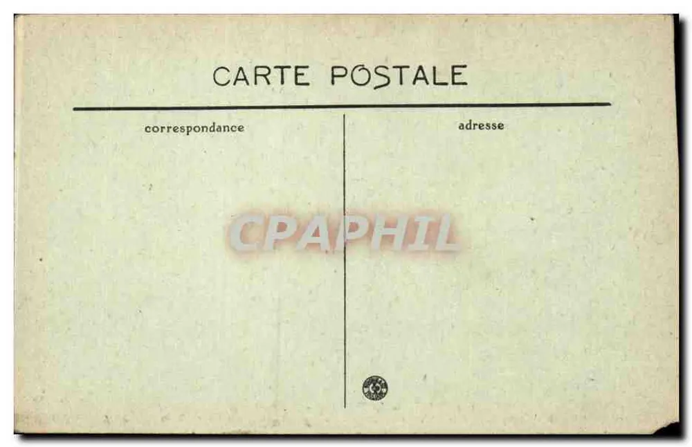 Paris — Das Trocadéro — Verlag Davioud et Bourdais — Höhe von 300 Metern - Rückseite