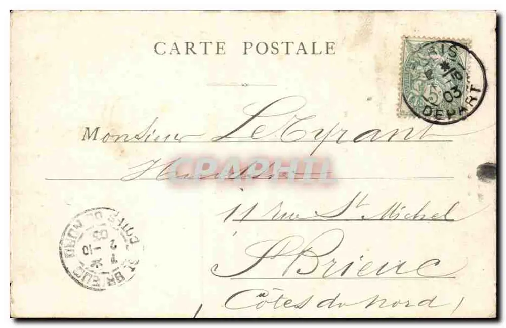 Paris — Champs-Élysées — O Grande Palácio — editor Camarti - Verso