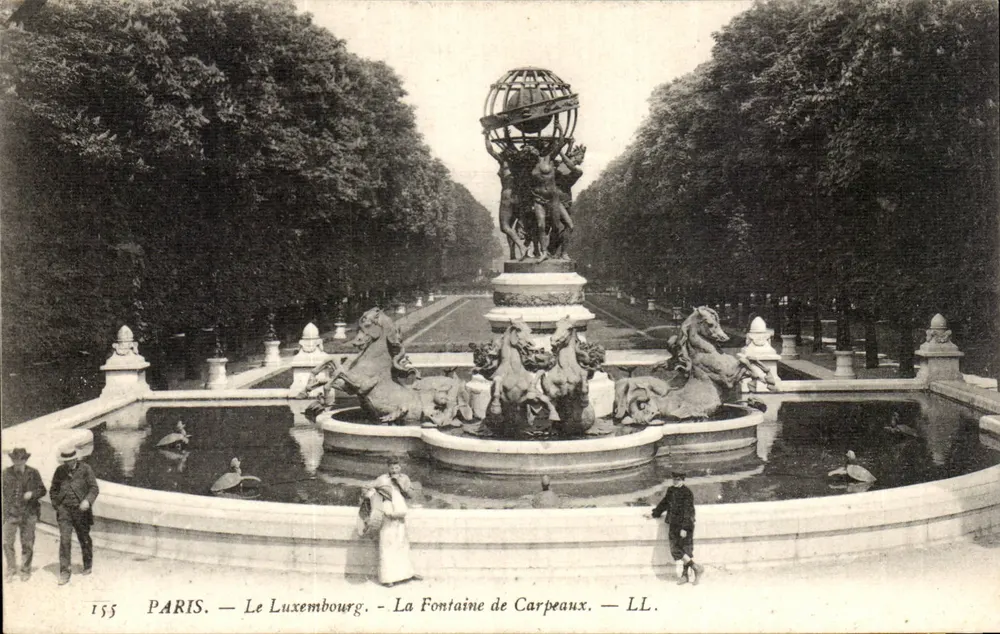 Paris — Der Luxembourg — Die Fontaine de Carpeaux — LL. — n° 155 - Vorderseite