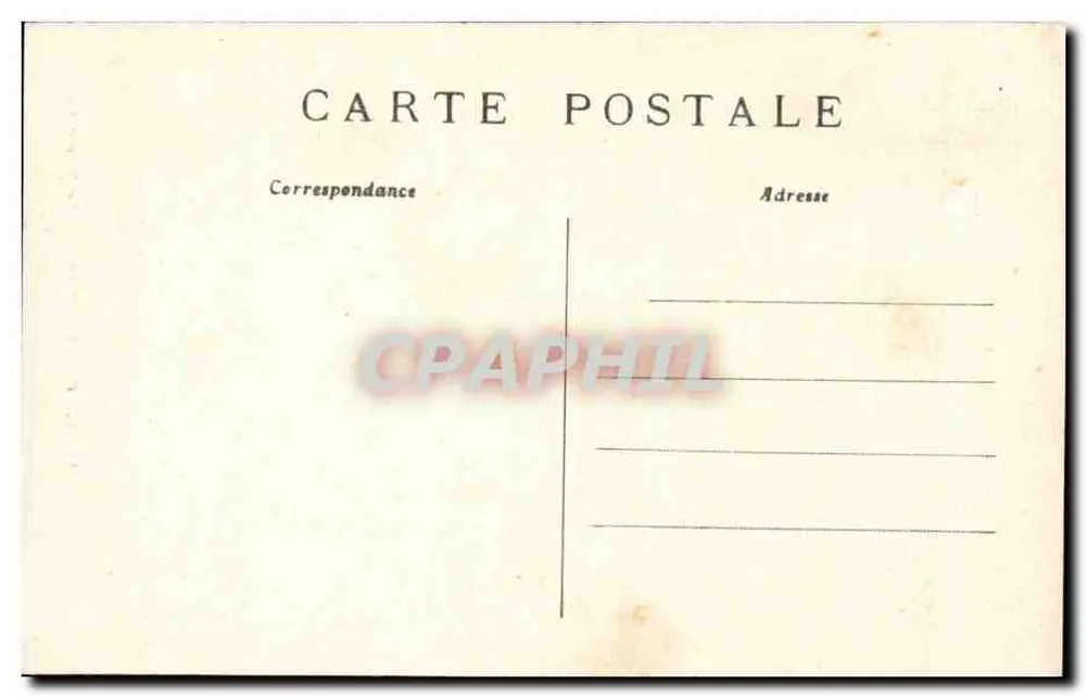 Paris (1º arrondissement) — A Capela Santa — O Portal — C. M. - Verso
