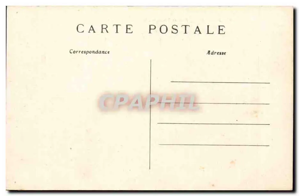 Paris — Platz und Theater du Châtelet — C. M. n° 689 - Rückseite