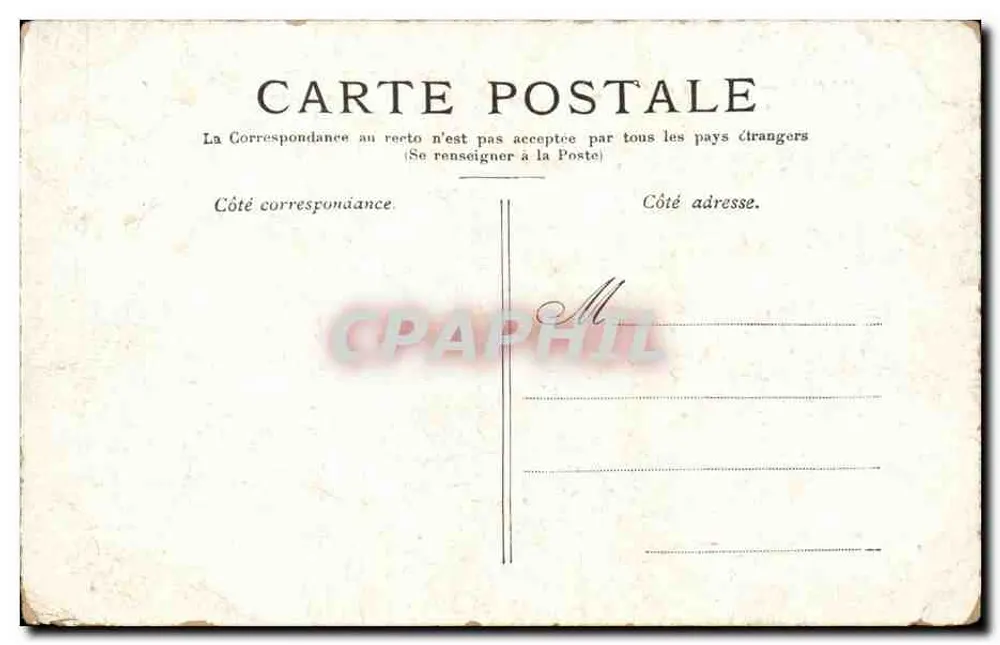 Paris — Der Pont au Change — Chocolat Guérin-Boutron, Paris - Rückseite