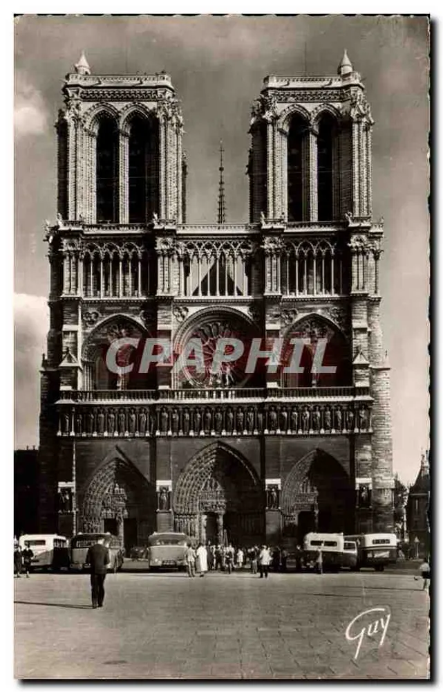 Nossa Senhora de Paris — vista da fachada — editor Guy - Frente