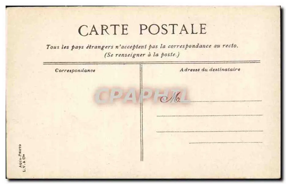 Théâtre Marigny aux Champs-Élysées — Paris — Verlag L.V. & Cie - Rückseite