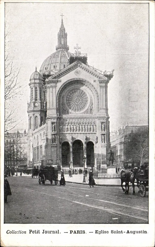 Paris — Igreja de São Agostinho — Coleção Petit Journal - Frente