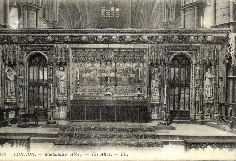 LONDON — Westminster Abbey — Der Altar — LL. — N°246 - Vorderseite