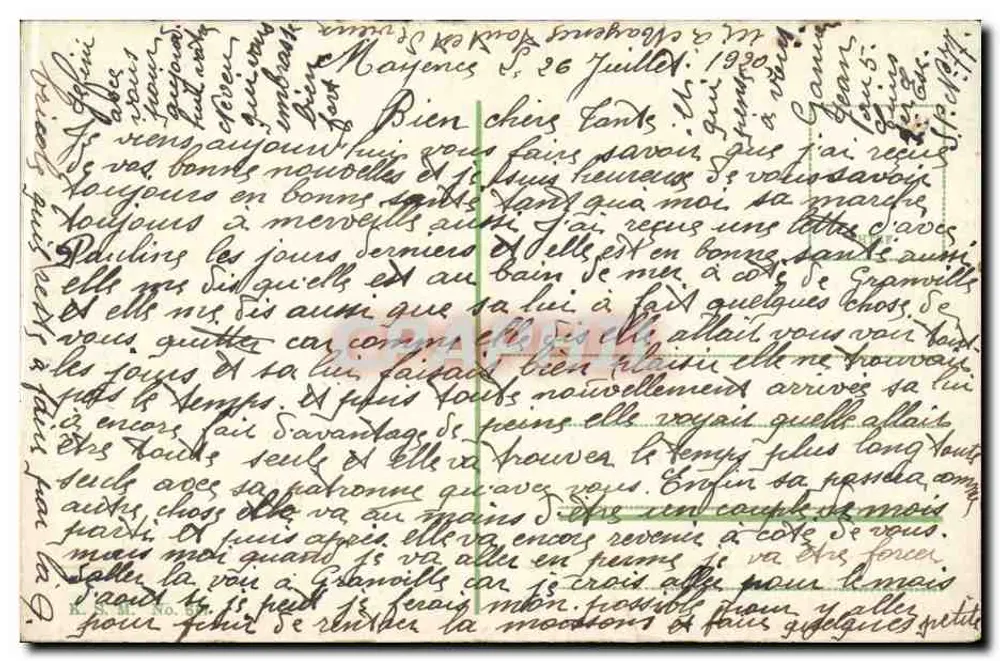 Mainz, Marktplatz mit Markth Brunnen — Verlag H. Mayer, n° 14 - Rückseite