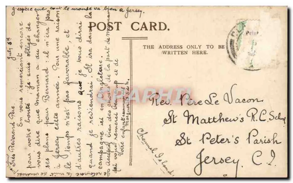 Innenraum der Kirche Saint Mary in Clapham — Foto von Webster & Co. — Nr. 82 - Rückseite