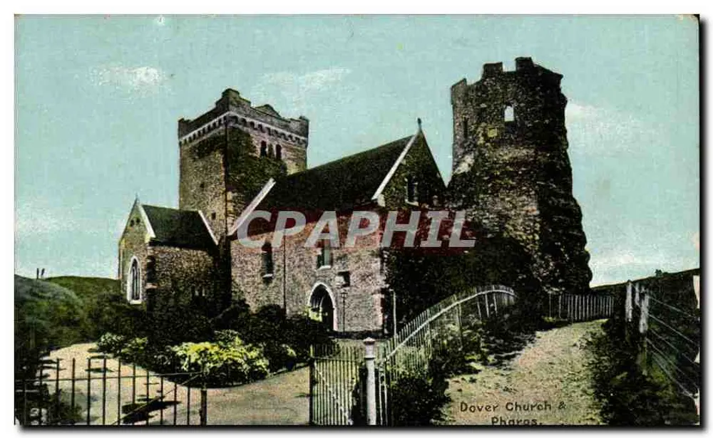 Dover Kirche & Pharas — Verlag: Christian Reid & Co. — Serie: 'Diese schöne Serie' - Vorderseite