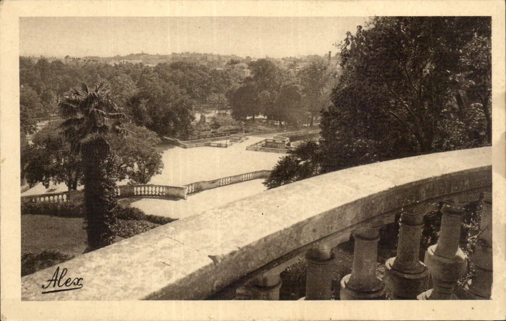 Garten der Fontaine — Überblick — Alex - Vorderseite
