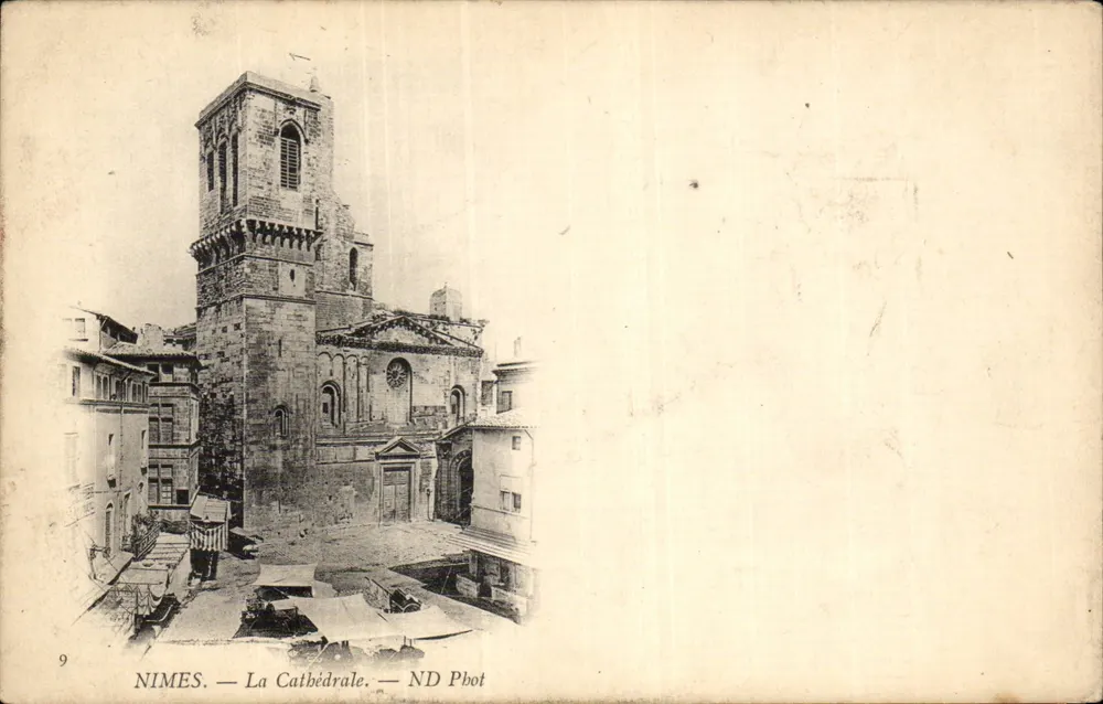 Nîmes — A Catedral — ND Pbot - Frente