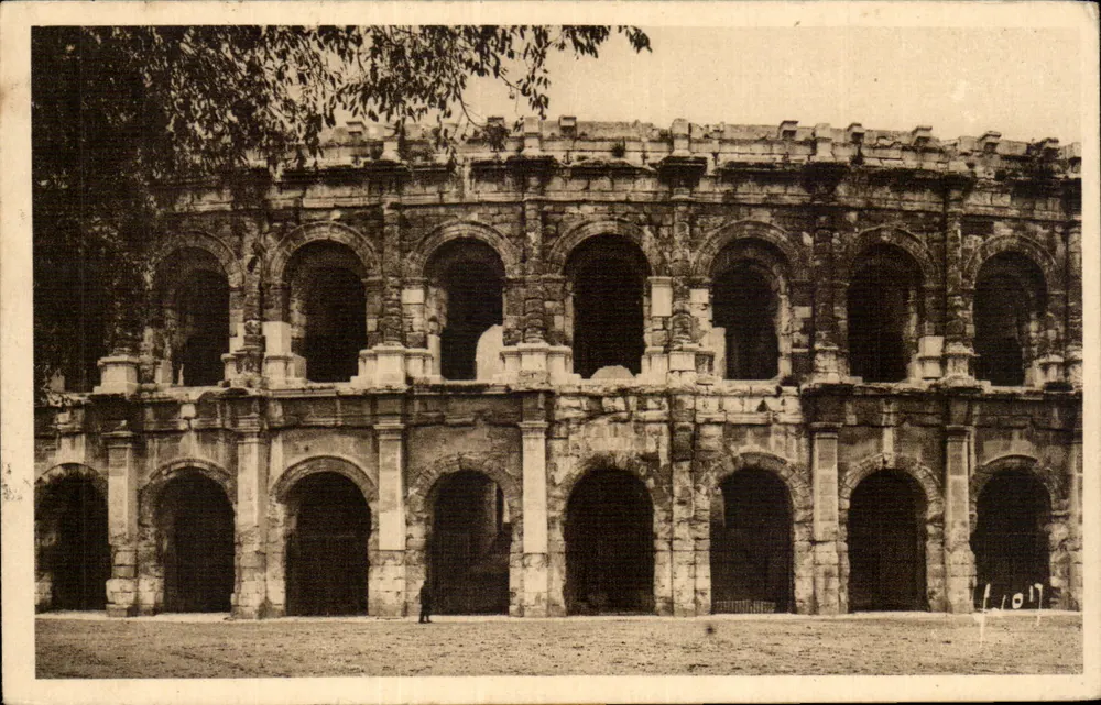 As Arenas — Nîmes (Gard) — As Edições de Arte Martel, n°6 - Frente