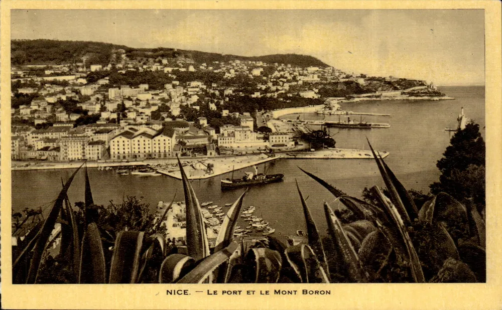 Nice — O Porto e o Monte Boron — Editor não identificado - Frente
