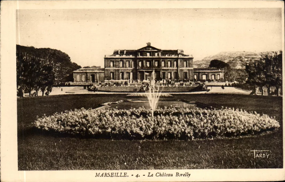 Marselha - O Castelo Borelly — Tardy, n°4 - Frente