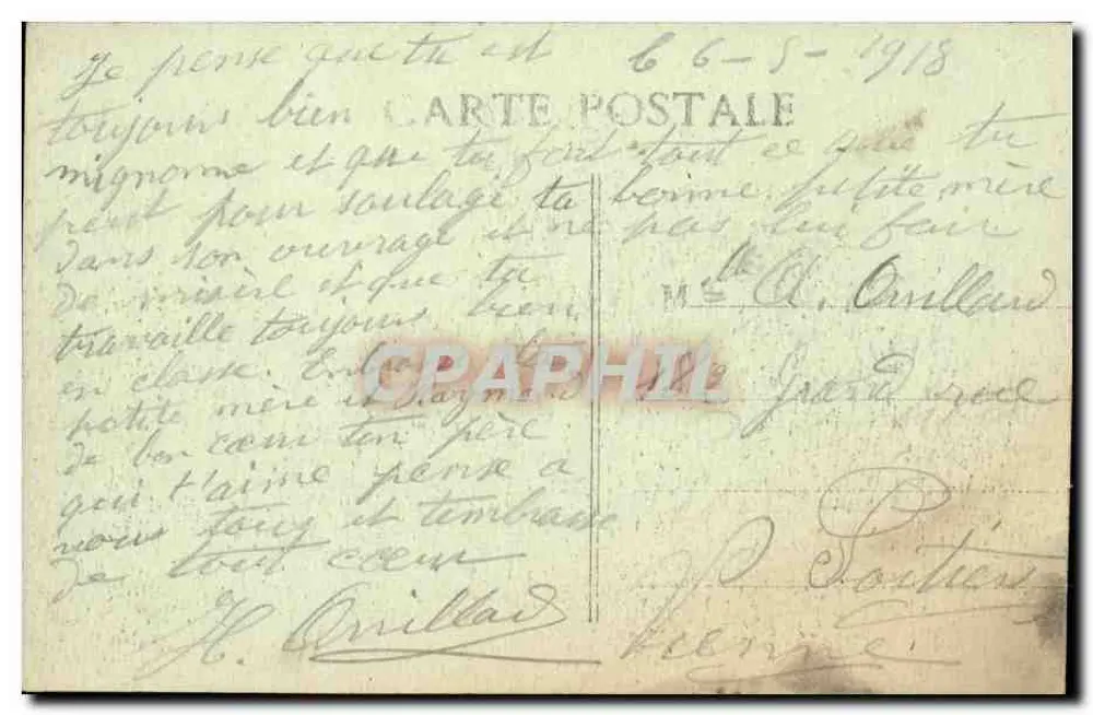 Marseille - Calçada do Porto — C.M. — Picon - Verso