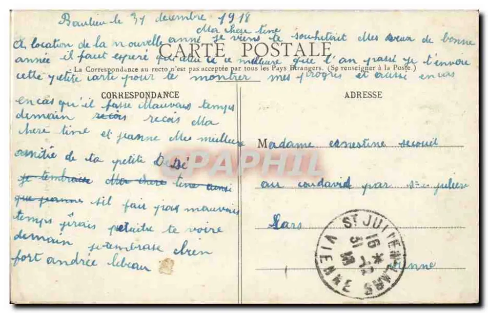 Paray-le-Monial - A Prefeitura - Sra. Drago, Arte de Pietade, Paray-le-Monial - Verso