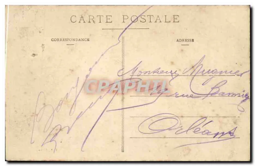 Reims - A Catedral — V.T., Reims - Verso