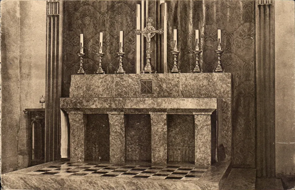 Abteikirche Saint-Pierre von Solesmes — Der Hauptaltar - Vorderseite