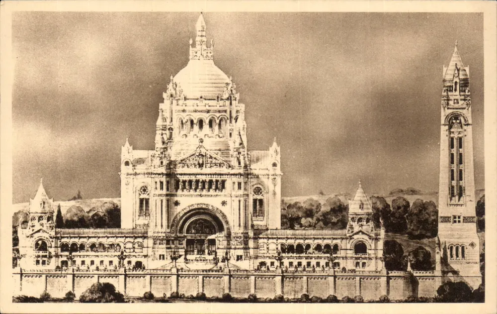 A Basílica de Lisieux — Vista geral do projeto — BSL - Frente