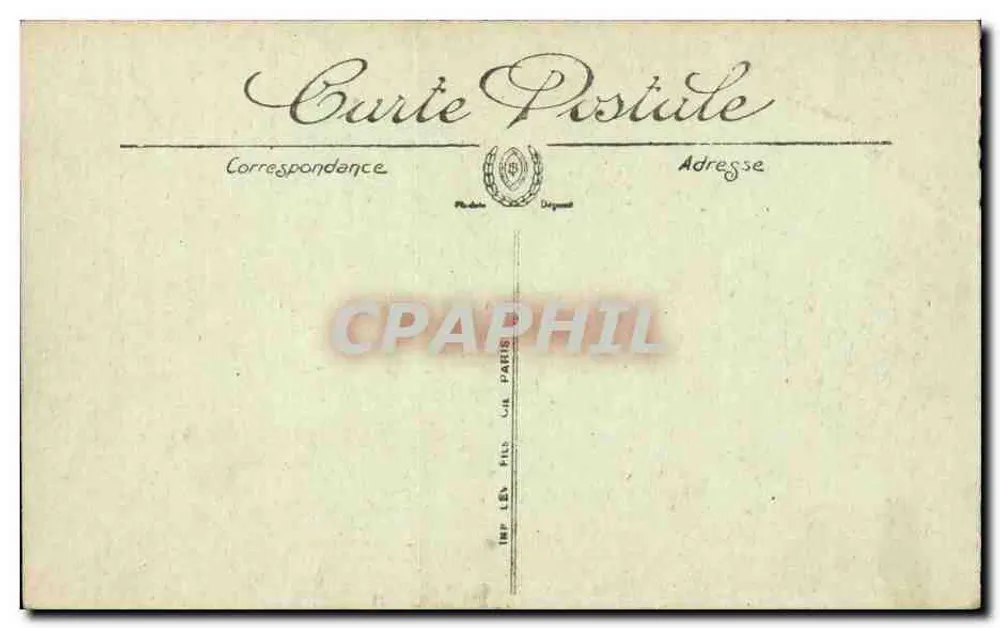 Versailles — O Square Hoche — Estátua de Hoche — LL. n° 380 - Verso