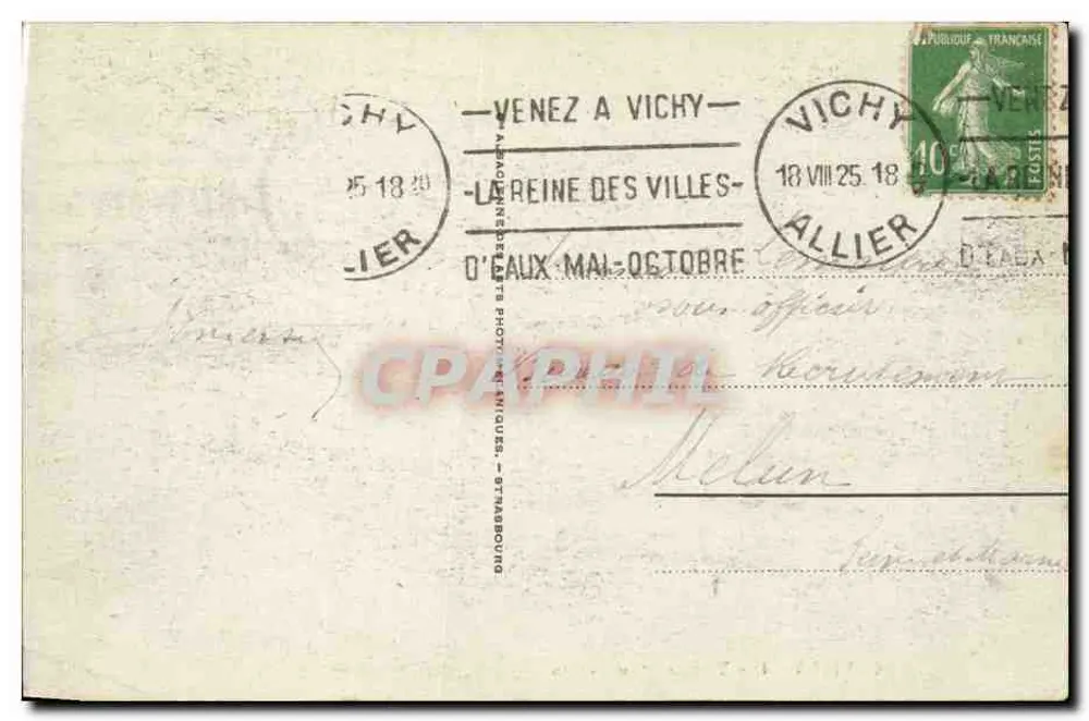 Vichy - Las Terrazas del Casino — editor Vichy, n° 24 - Reverso