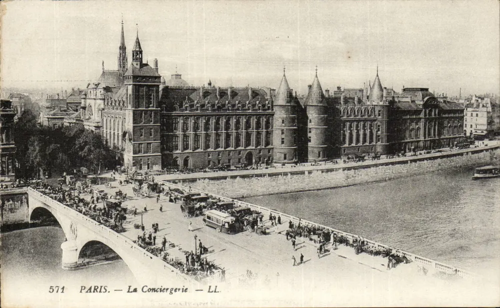 Paris — A Conciergerie — LL. — n° 571 - Frente