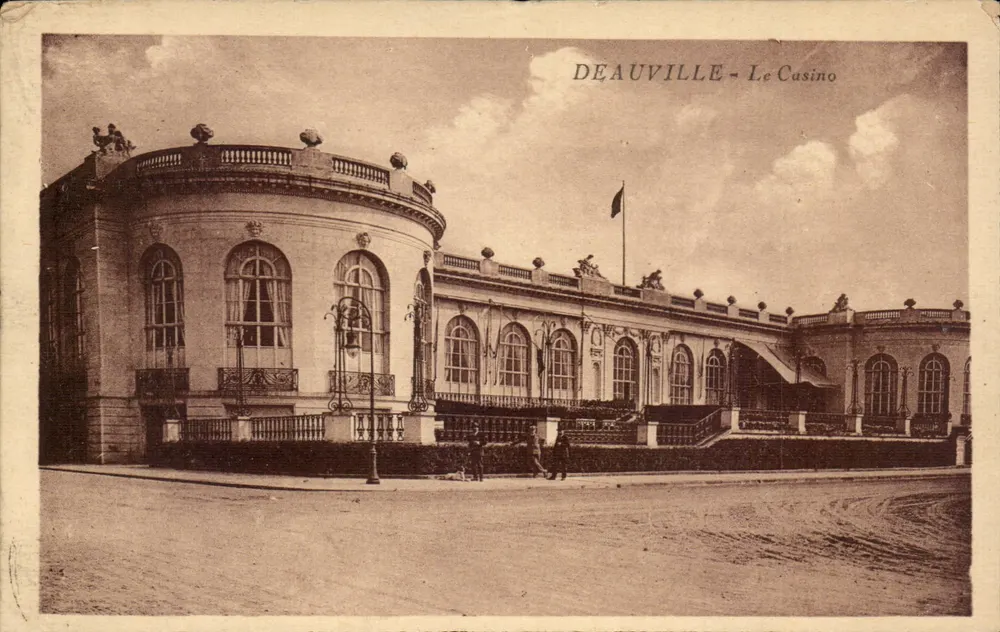 Deauville - O Casino — editor J. Combier - Magon - Frente