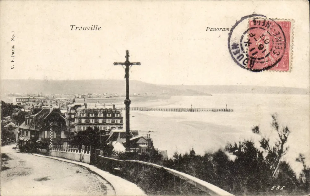 Trouville — Panorama — V. P. Paris, No. 7 - Frente