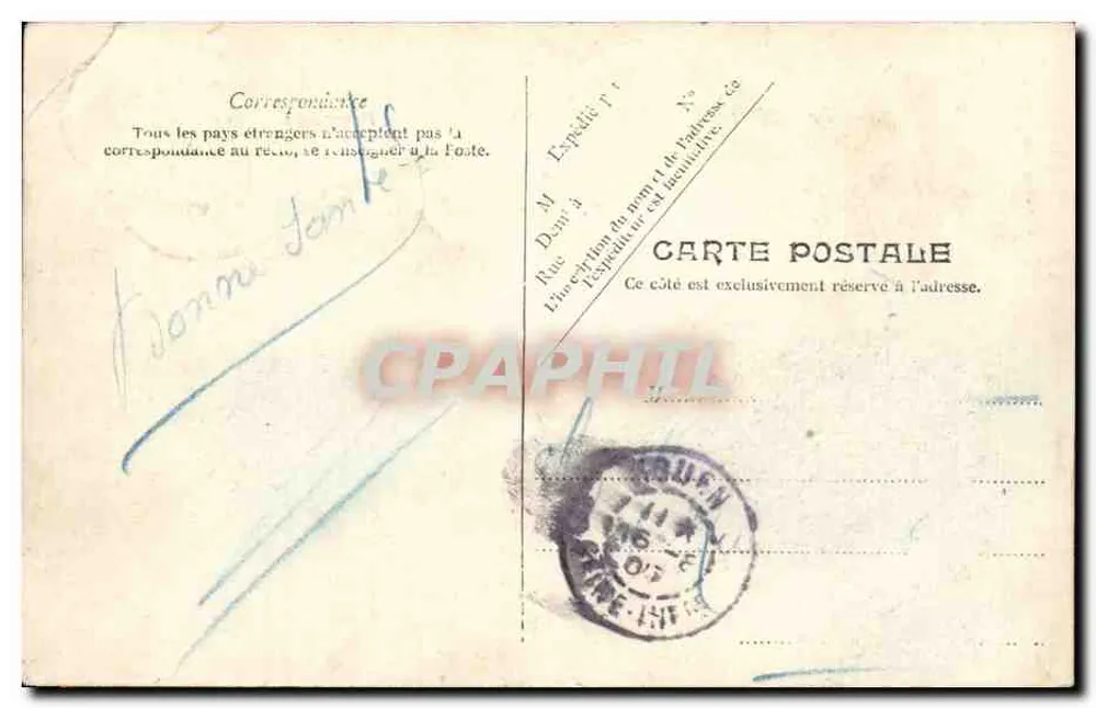 Trouville — Panorama — V. P. Paris, No. 7 - Verso