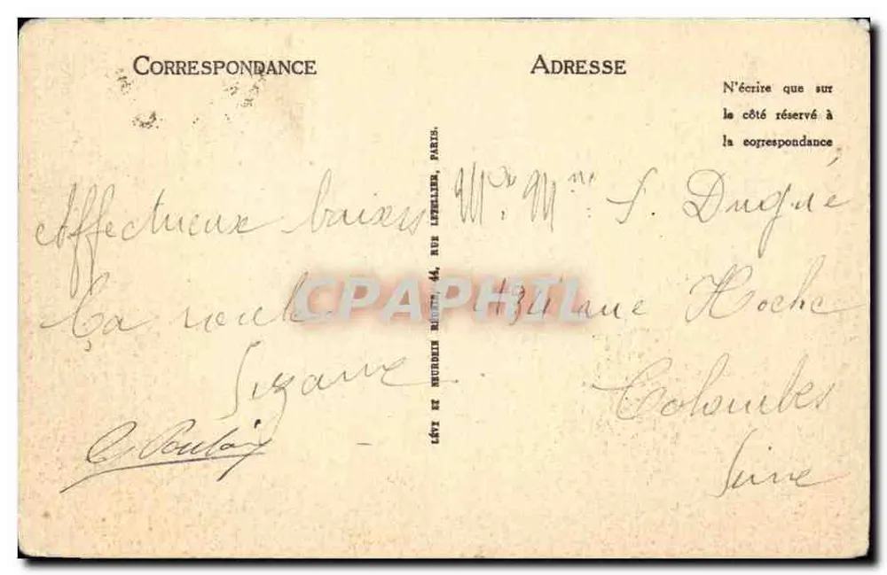 Monte-Carlo - Das Casino und die Gärten - LL n°45 - Rückseite