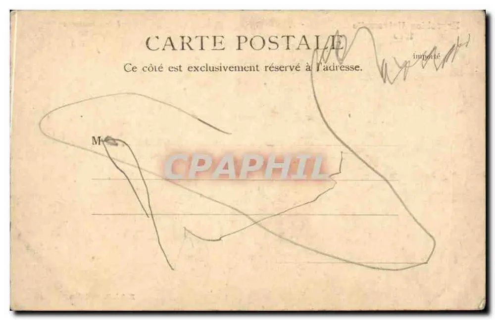 Lichterpalast — Weltausstellung 1900 — Paris — Verlag P. & J. J. 10081 - Rückseite