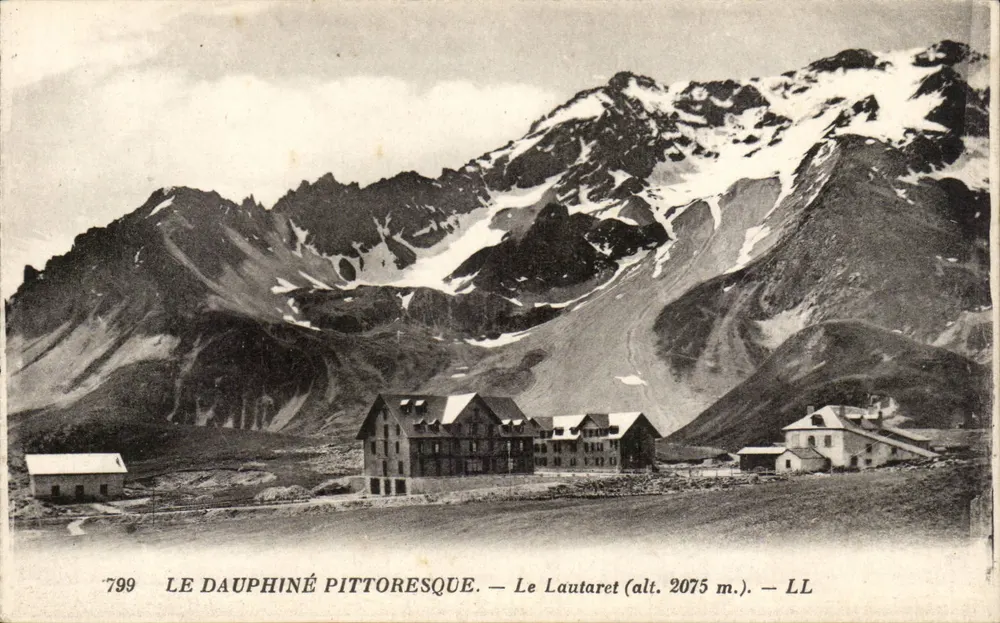 Pittorelle von Dauphiné — Le Lautaret (Höhe 2075 m.) — LL - Vorderseite
