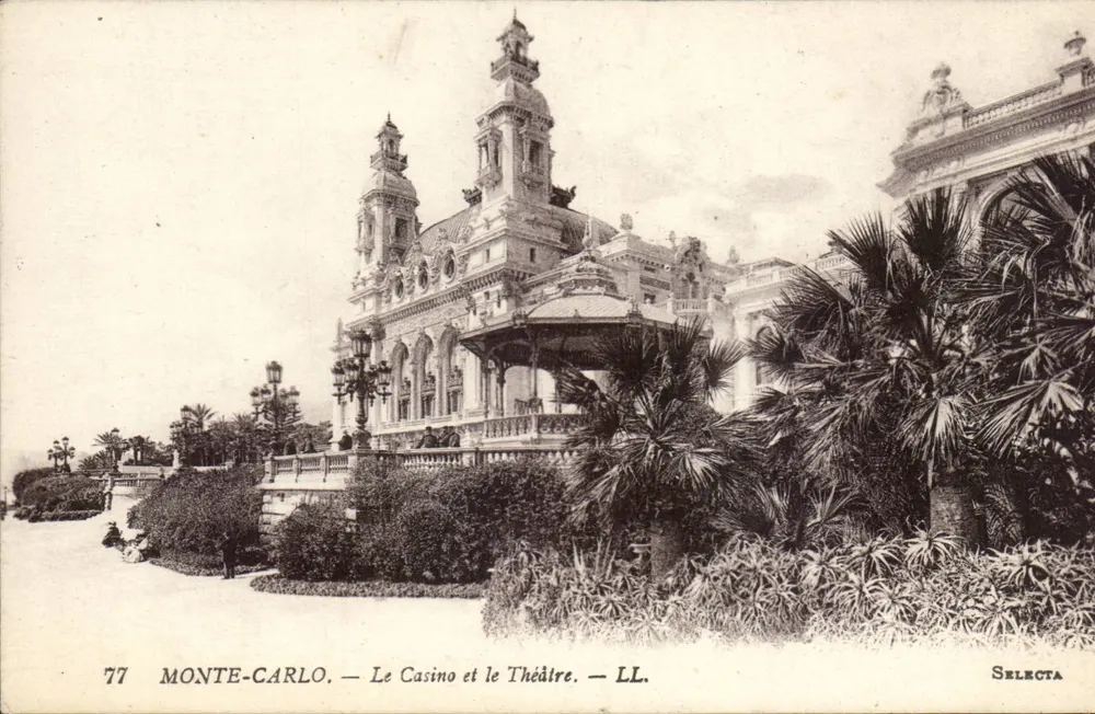 Monte-Carlo — Das Casino und das Theater — LL. — Selecta - Vorderseite