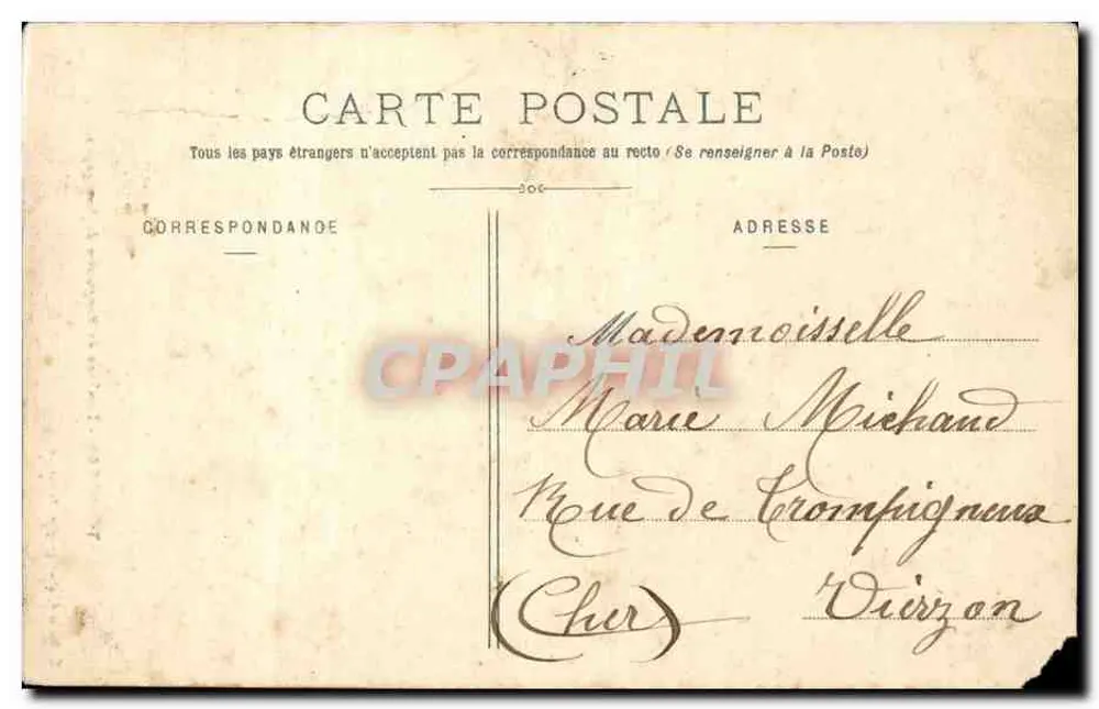 Grabmal von Marguerite de Bourgogne — Tonnerre — L. Durand, Fotograf, Tonnerre - Rückseite