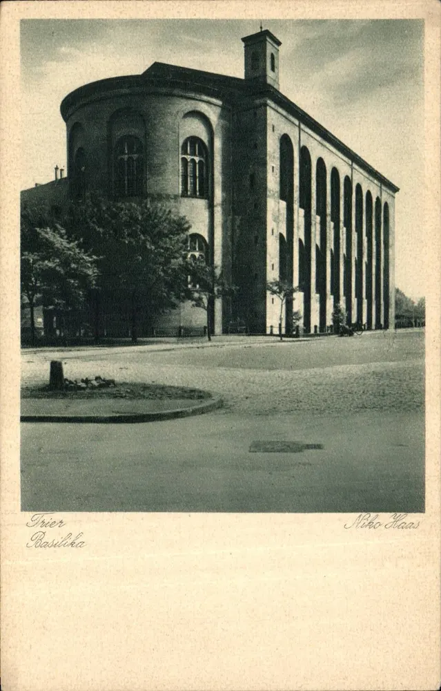 Trier Basilika — Verlag Niko Haas, Serie Nr. 235 - Vorderseite