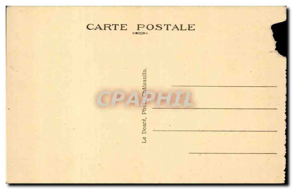 Annecy — Wallfahrtskirche St. F. de Sales und St. J.-F. de Chantal — Le Doaré, Châteaulin - Rückseite