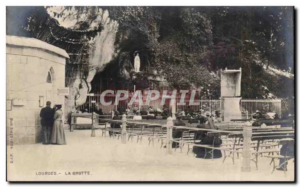 Lourdes - A Gruta — editor S. R. K. & Cie, n° 515 - Frente