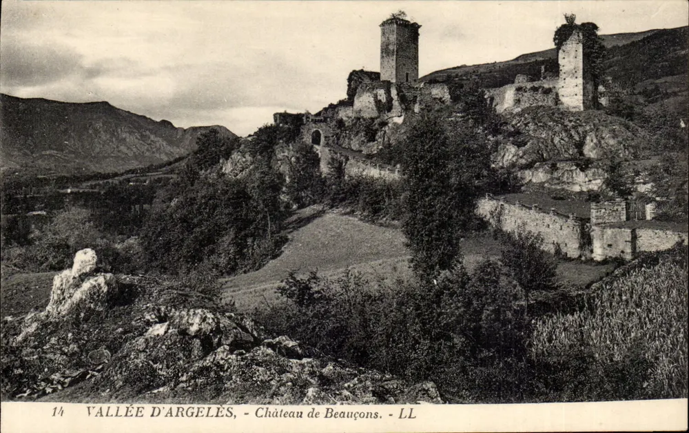 Vale de Argelès — Castelo de Beaucéons — LL - Frente
