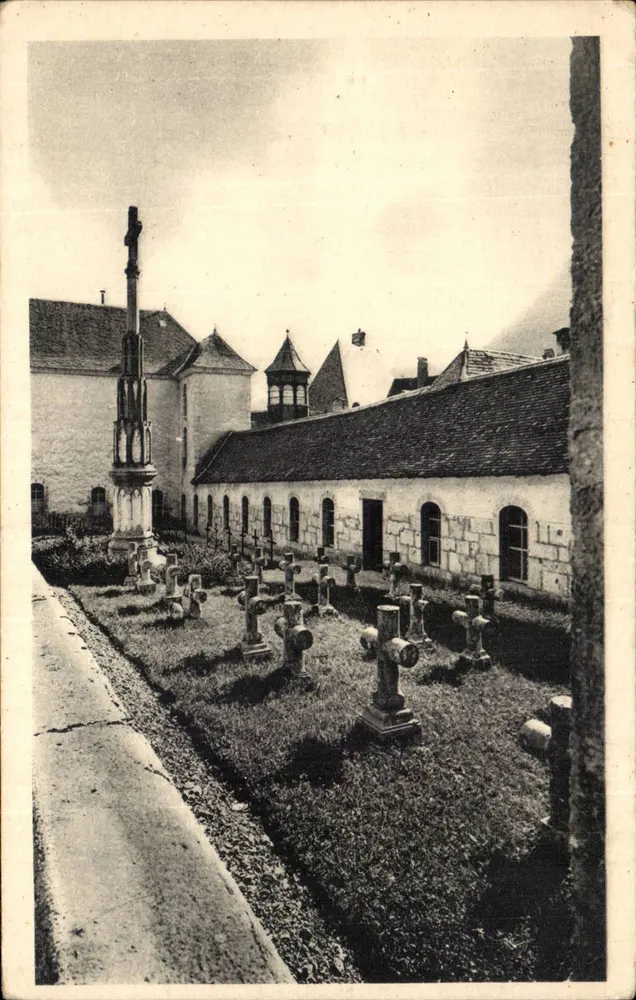 Mosteiro da Grande Chartreuse — O Cemitério — Serv. Comercial Monumentos Históricos - Frente